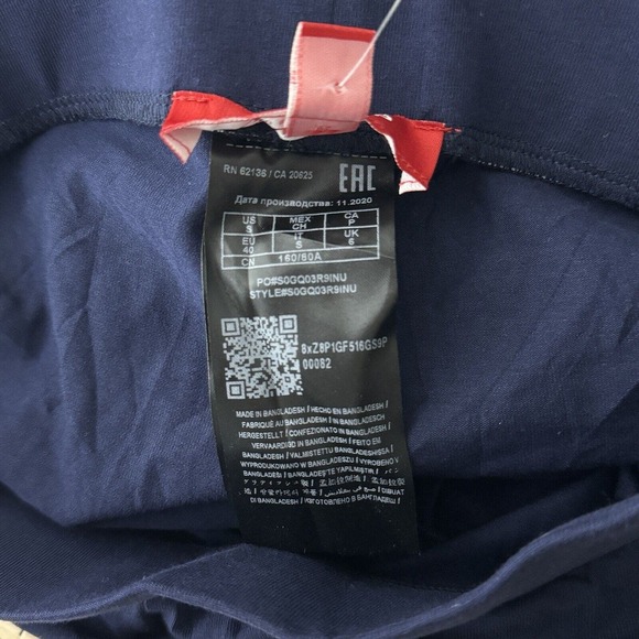 Guess Leggings‎ Womens Small High Waisted Sudler Mesh Nocturnal Navy Athleisure - Picture 6 of 8